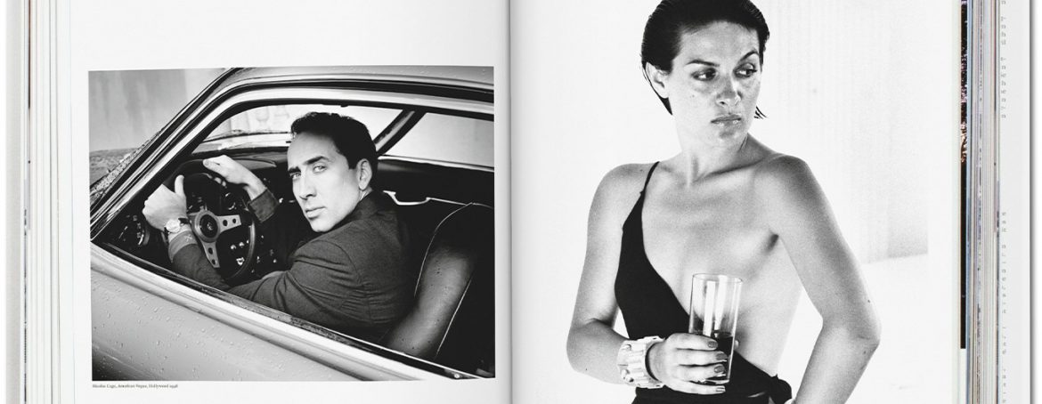 livre helmut newton femme et homme lunettes noir et blanc