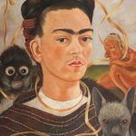 affiche exposition frida kahlo