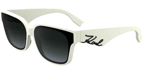 lunettes-Karl-Lagerfeld-blanches