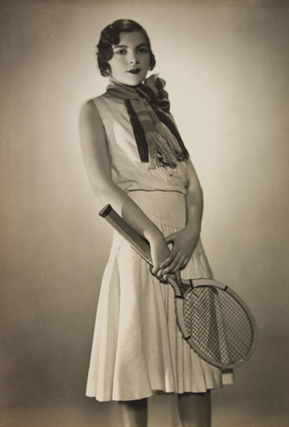 Robe de tennis Borotra de Lucien Lelong, par Egidio Scaioni, 1925-1929