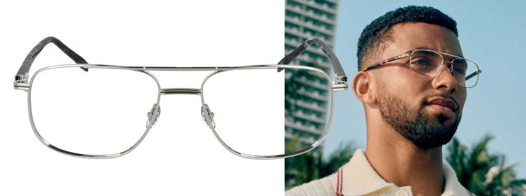 En photo : Arthur Fils en lunettes Lacoste by Marchon // Lunettes Lacoste by Marchon - Modèle L23025718045