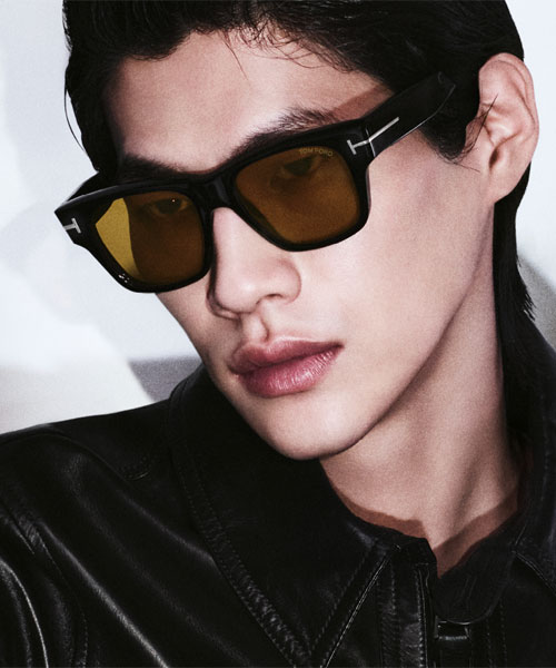 La collection de lunettes solaires Tom Ford by Marcolin.