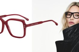 Lunettes Isabel Marant by Safilo. // En photo : Kate Moss en lunettes Isabel Marant by Safilo.
