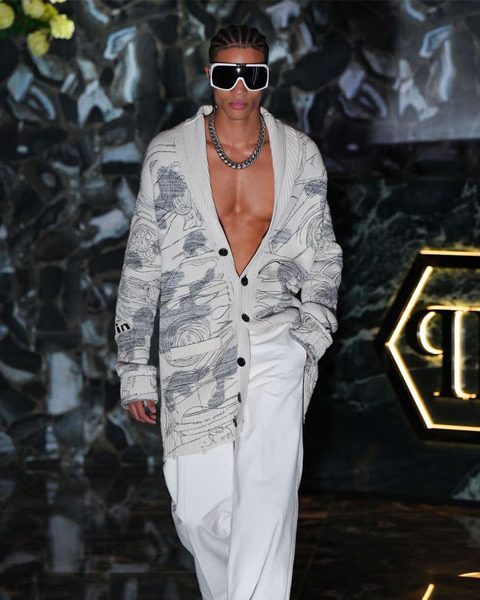 Défilé Philipp Plein printemps-été 2025.