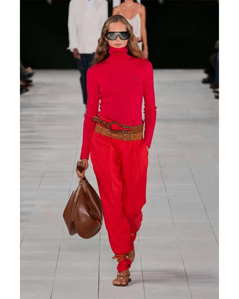 Défilé Ralph Lauren printemps-été