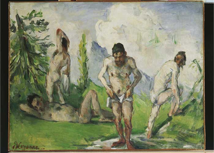 Paul Cézanne Baigneurs au repos