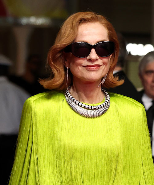 Isabelle Huppert en lunettes Balenciaga