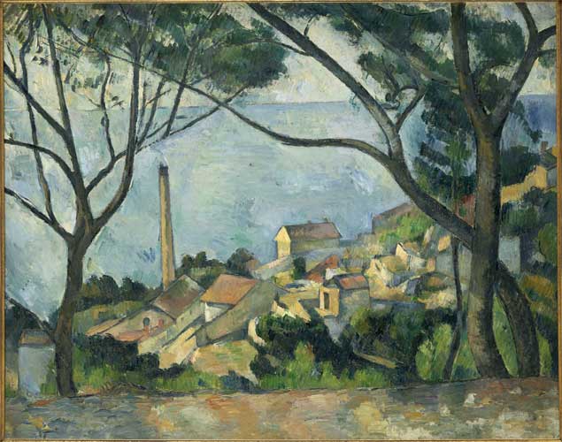 Paul Cézanne, La Mer à l'Estaque