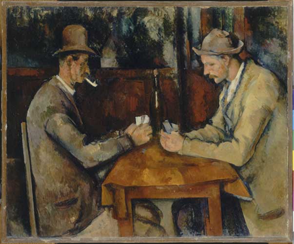Paul Cézanne Les joueurs de cartes