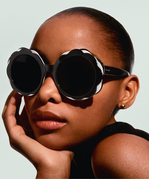 La collection de lunettes solaires Kate Spade by Safilo.