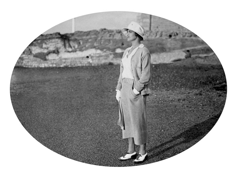 Gabrielle Chanel, vers 1920.