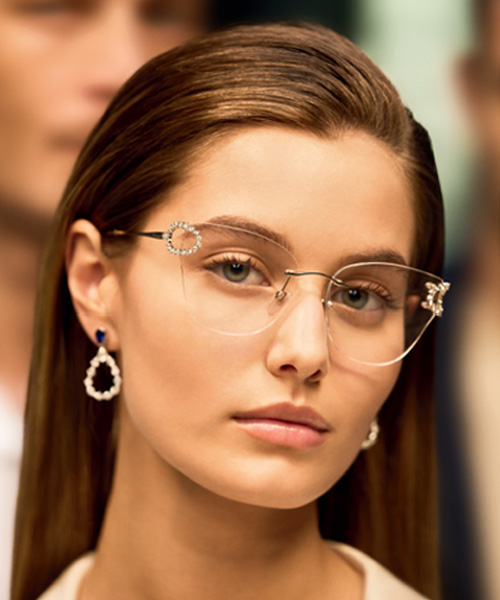 La collection de lunettes optiques Chopard by De Rigo.