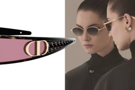 Lunettes Dior by Thélios // En photo à droite :  la collection de lunettes solaires Dior.