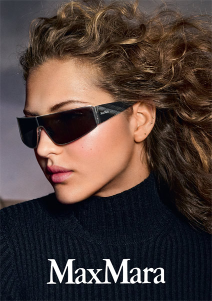 En photo ci-dessus, la collection Max Mara by Marcolin.