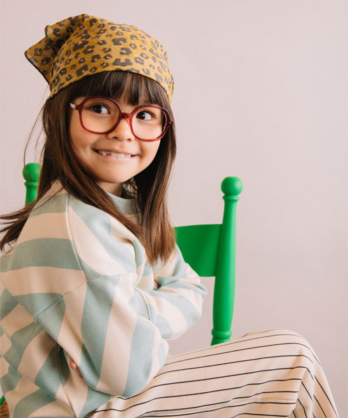 La collection de lunettes optiques Miss Bonnie by Roussilhe.
