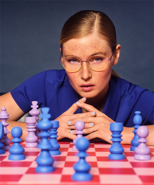 La collection de lunettes optiques Wow by Design eyewear group.