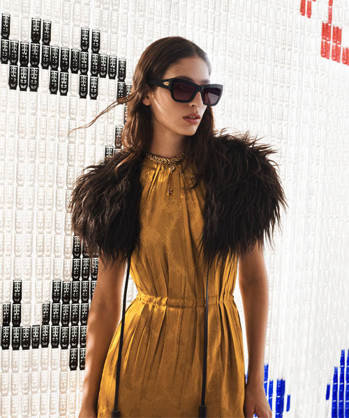 La collection de lunettes solaires Etro by Safilo.