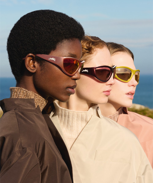 La collection de lunettes solaires Longchamp by Marchon.