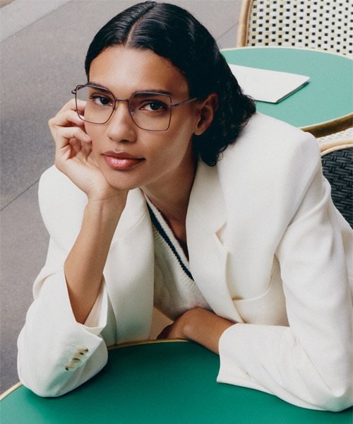 La collection de lunettes optiques Lacoste by Marchon.