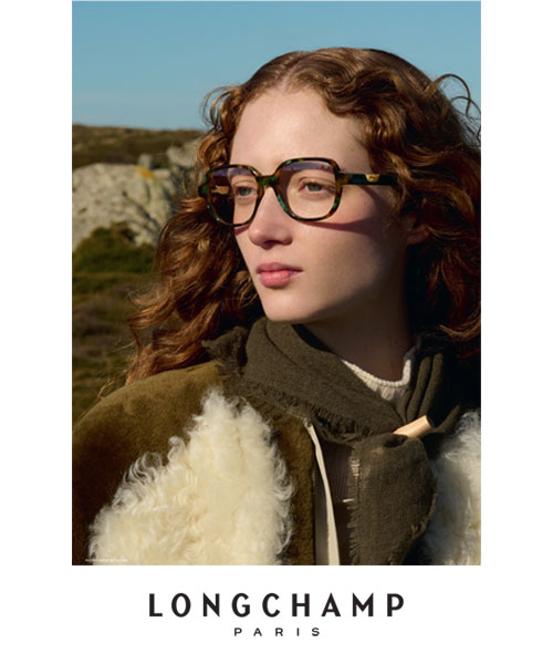 En photo ci-dessus, la collection Longchamps by Marchon.