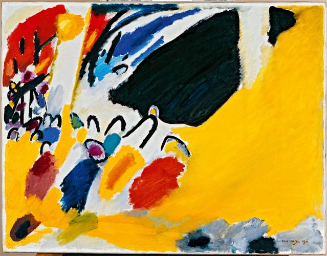 Vassily Kandinsky, Impression III (Concert), 1911, Munich. ©Städtische Galerie im Lenbachhaus und Kunstbau.