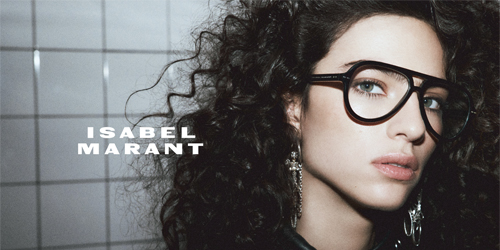 En photo ci-dessus, la collection Isabel Marant by Safilo.