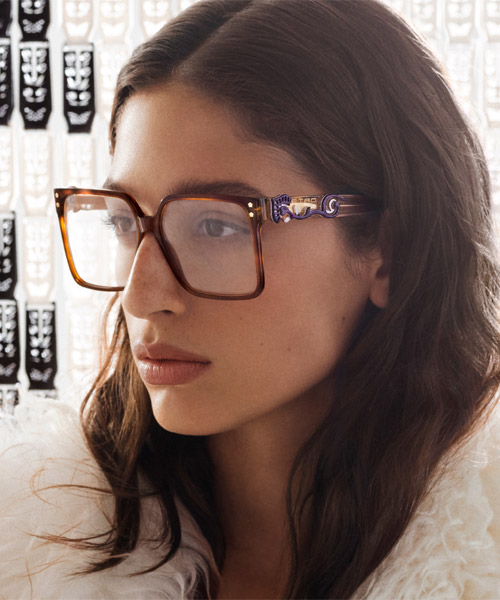 La collection de lunettes optiques Etro by Safilo.