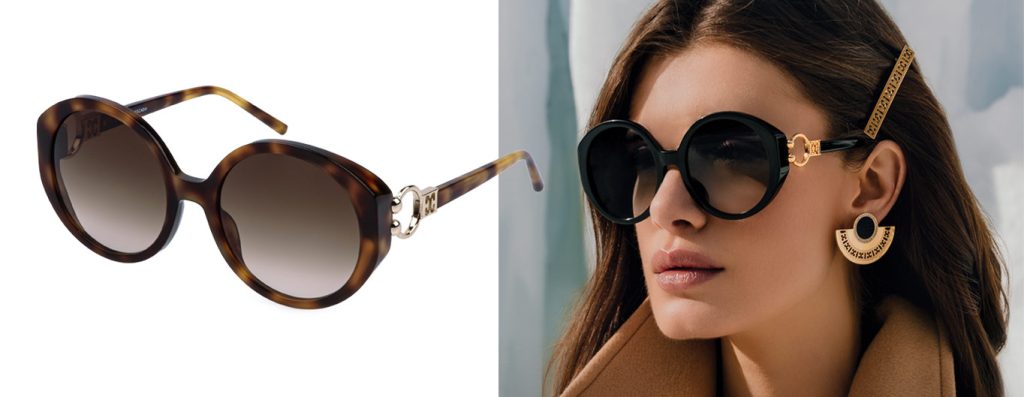 Lunettes Escada by De Rigo.