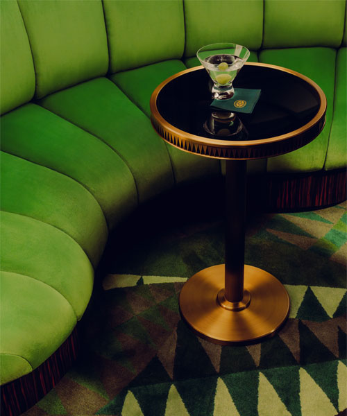 Maxime d’Angeac (né en 1962), architecte. Wagon-bar du Nouvel Orient Express 2020 - 2025. Maquette échelle 1. © Orient Express