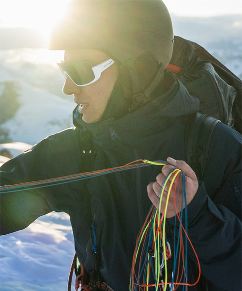 La collection de lunettes solaires homme Vuarnet.