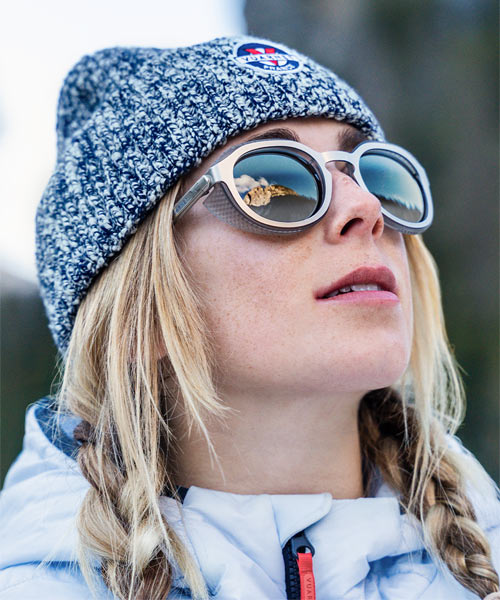 La collection de lunettes solaires femme Vuarnet.