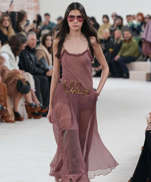 Défilé Chloé automne-hiver 2025-2026.