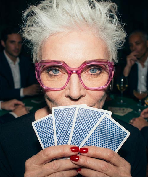 La collection de lunettes optiques Caroline Abram.