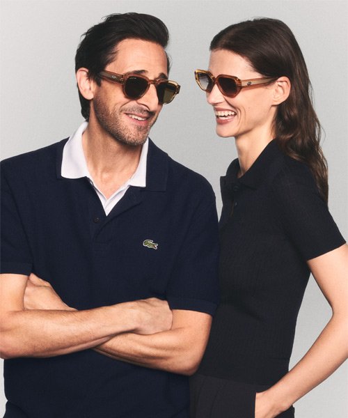 La collection de Lunettes solaires Lacoste.