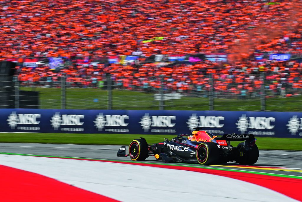 Les supporters de Max Verstappen