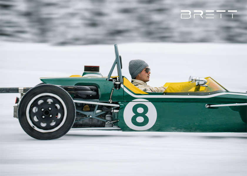 En photo ci-dessus, la collection Brett.