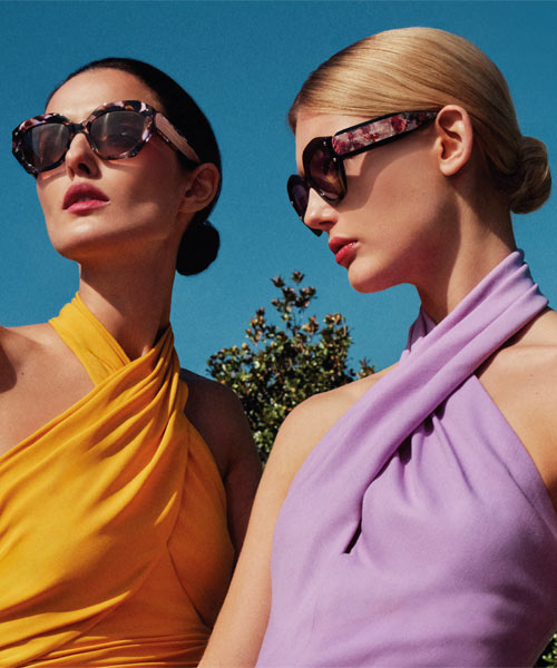 La collection de lunettes solaires Carolina Herrera.