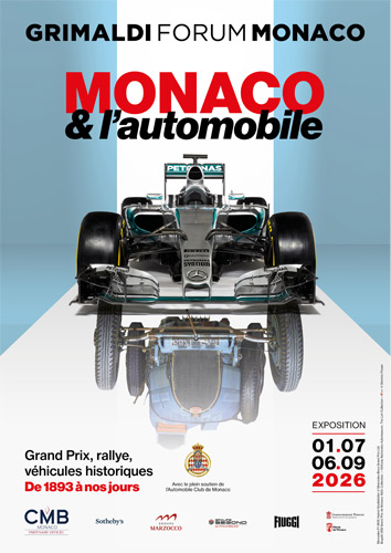 MONACO & L’AUTOMOBILE de 1893 à nos jours.