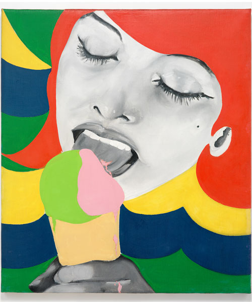 Evelyne Axell, Ice Cream 1, 1964.