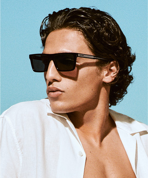 La collection de lunettes solaires Calvin Klein by Marchon.