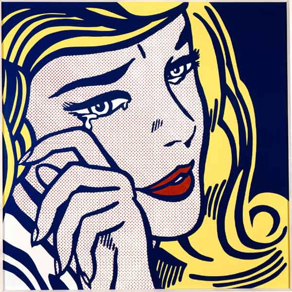 Roy Lichtenstein, Crying girl, 1964