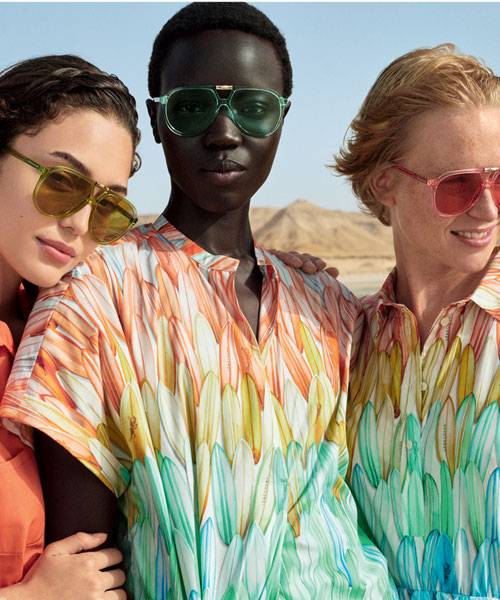 La collection de lunettes solaires Longchamp by Marchon.