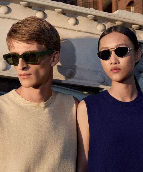 La collection de lunettes solaires JilSander Oliver Peoples by De Rigo.