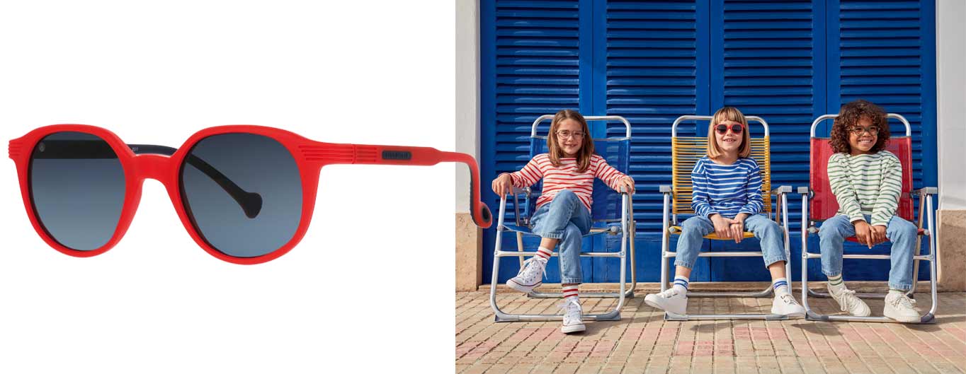 La collection de lunettes Petit Bateau distribuées par Seaport ODLM