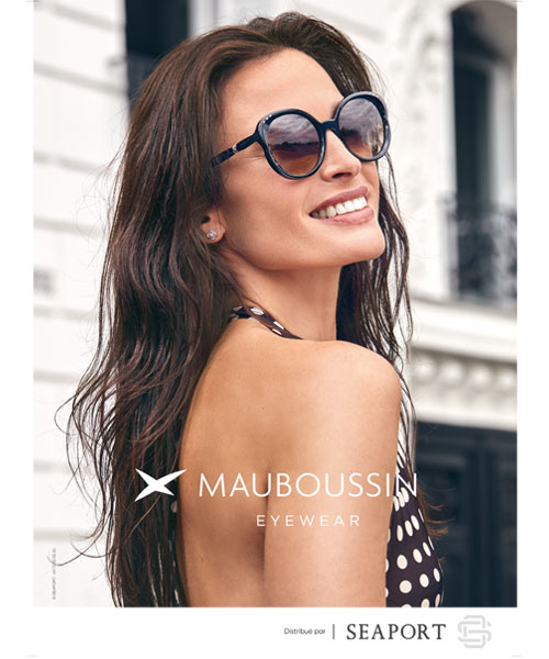 En photo ci-dessus, la collection de lunettes solaires Mauboussin by Seaport ODLM.