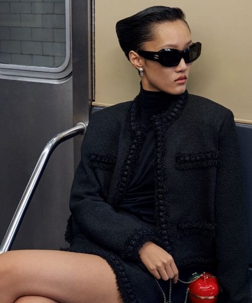 La collection de lunettes solaires Chanel by EssilorLuxottica.