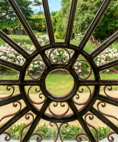 Verrière du jardin d’hiver, villa Les Rhumbs