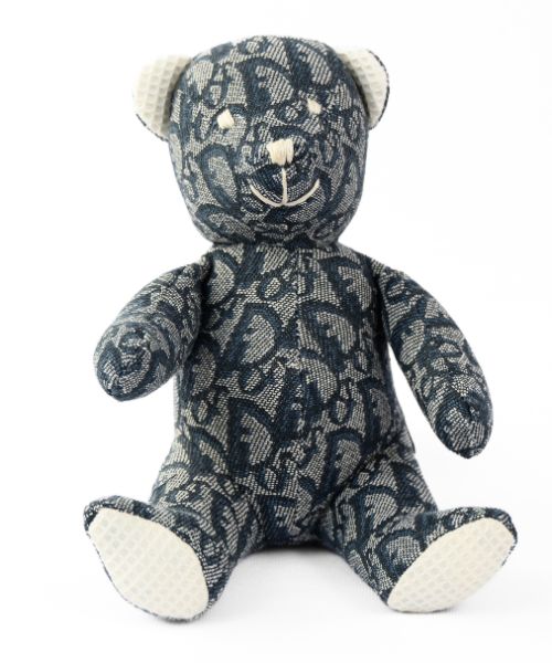 Ours en peluche, tissu imprimé du monogramme Dior