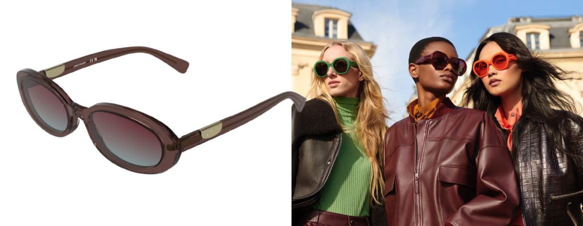 Lunettes solaires Longchamp.