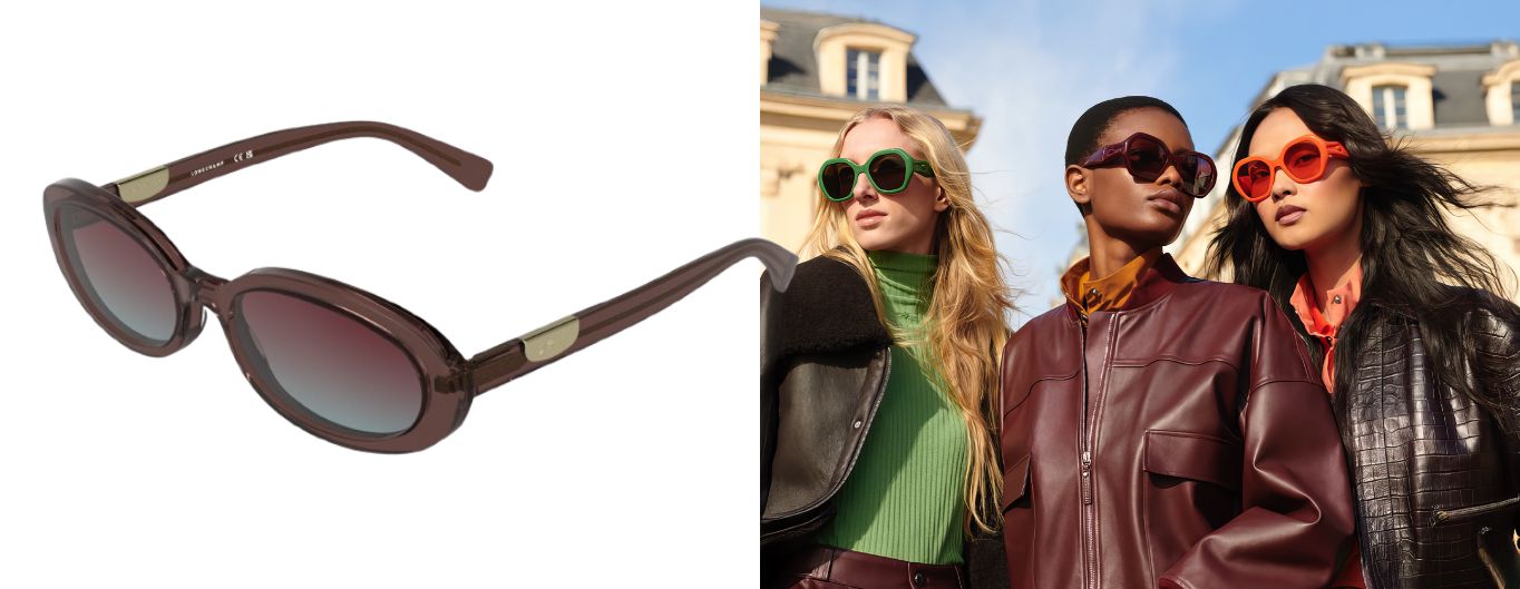 Lunettes solaires Longchamp.